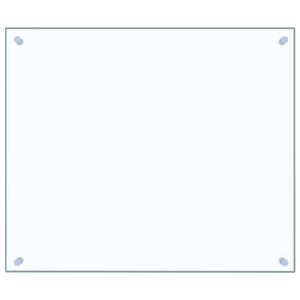 Paraschizzi per Cucina-Protezione parete cucina Trasparente 70x60 cm in Vetro Temperato