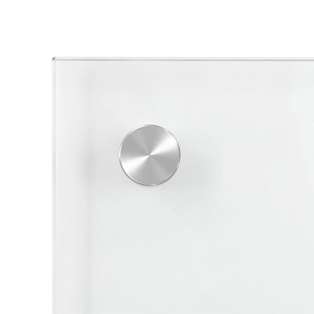 Paraschizzi per Cucina-Protezione parete cucina Trasparente 80x40 cm in Vetro Temperato