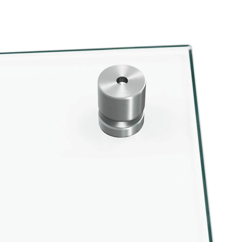 Paraschizzi per Cucina Trasparente 80x50 cm in Vetro Temperato 249470