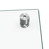 Paraschizzi per Cucina Trasparente 80x50 cm in Vetro Temperato 249470