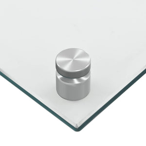 Paraschizzi per Cucina Trasparente 80x60 cm in Vetro Temperato 249471