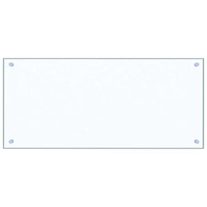 Paraschizzi per Cucina Trasparente 90x40 cm in Vetro Temperatocod mxl 78936