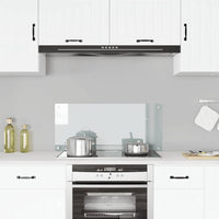 Paraschizzi per Cucina Trasparente 90x40 cm in Vetro Temperato 249472