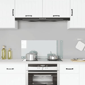 Paraschizzi per Cucina Trasparente 90x40 cm in Vetro Temperato 249472