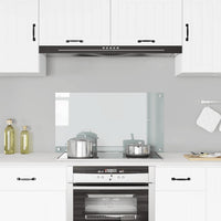 Paraschizzi per Cucina-Protezione parete cucina Trasparente 90x50 cm in Vetro Temperato