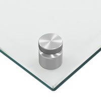 Paraschizzi per Cucina Trasparente 90x60 cm in Vetro Temperato 249474