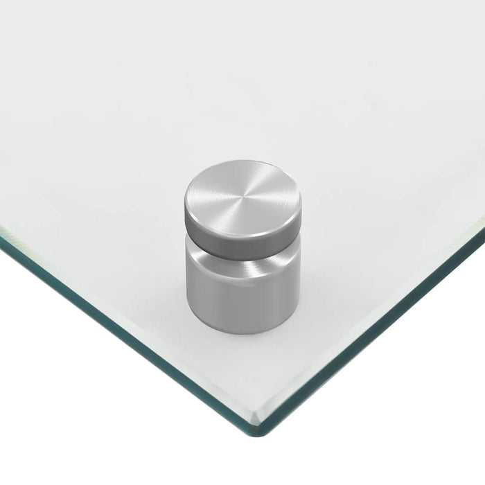 Paraschizzi per Cucina Trasparente 90x60 cm in Vetro Temperato 249474