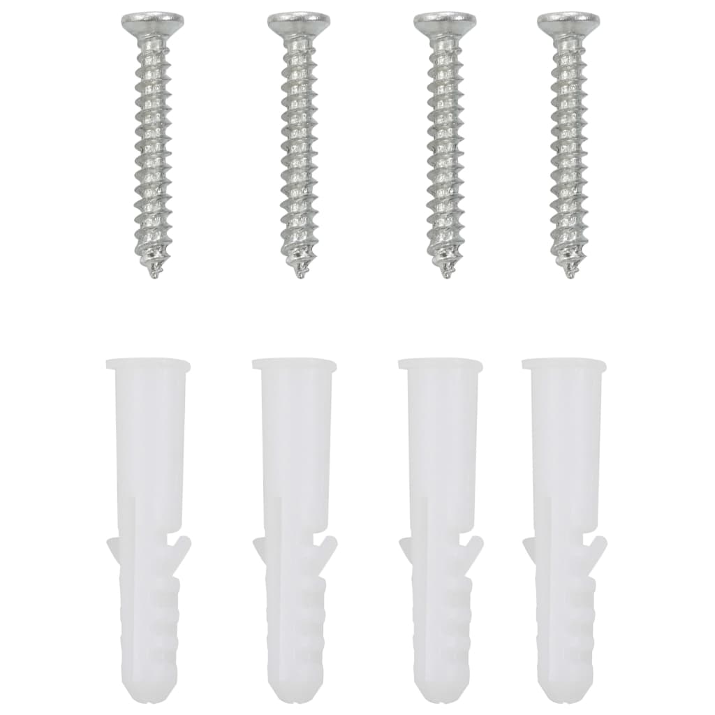 Paraschizzi per Cucina Trasparente 100x60 cm in Vetro Temperato 249477