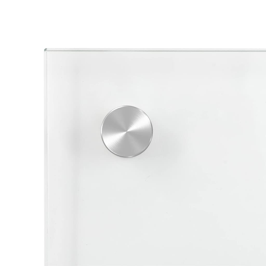 Paraschizzi per Cucina-Protezione parete cucina Trasparente 100x60 cm in Vetro Temperato