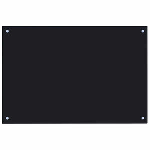 Paraschizzi per Cucina Nero 90x50 cm in Vetro Temperatocod mxl 120920