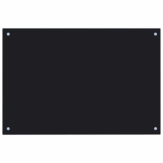 Paraschizzi per Cucina Nero 90x50 cm in Vetro Temperatocod mxl 120920