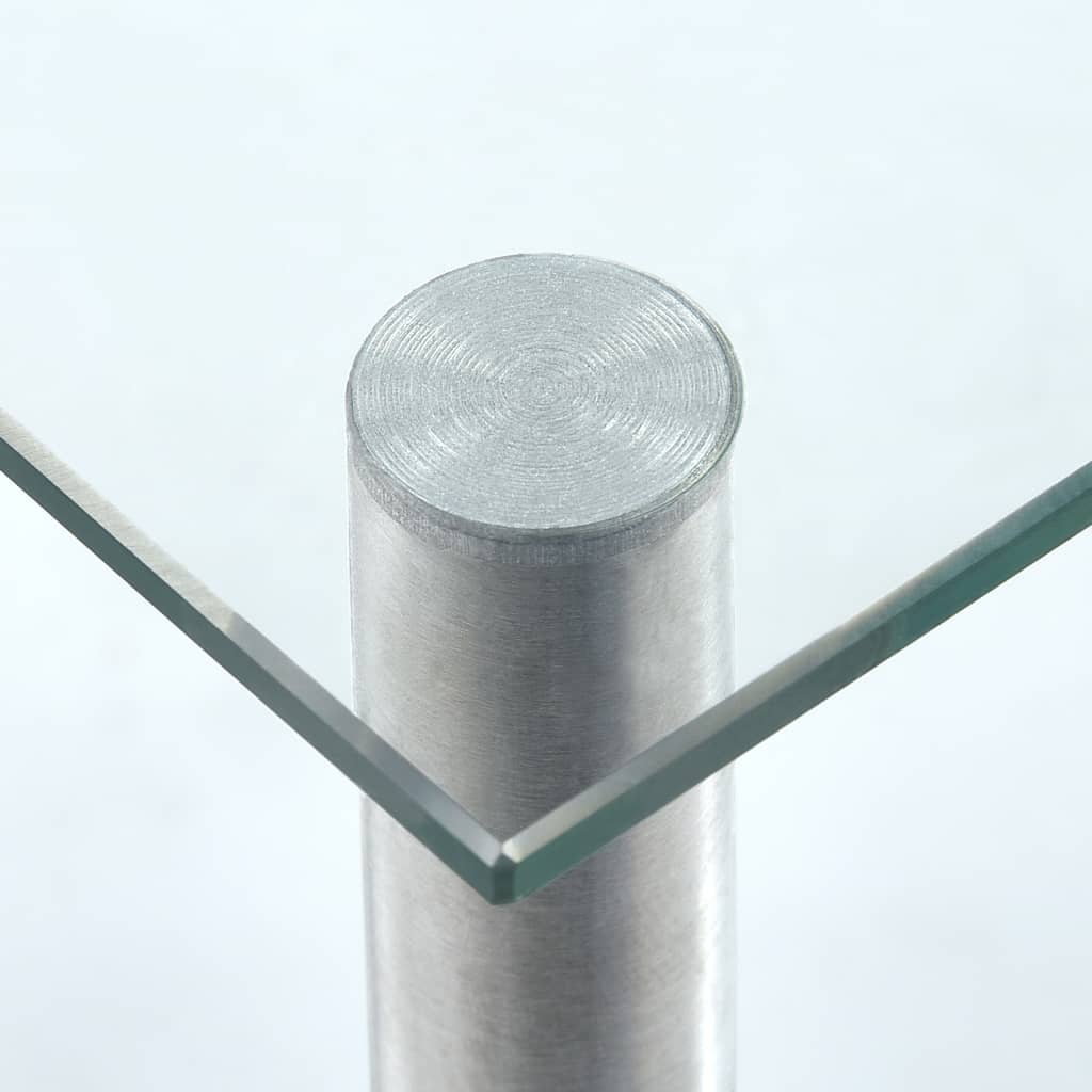 Mensola da cucina-Scaffale per Cucina Trasparente 45x16x26 cm in Vetro Temperato