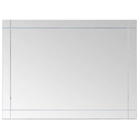 Specchio da Parete-Specchio a Muro-Specchio Decorativo 60x40 cm in Vetro