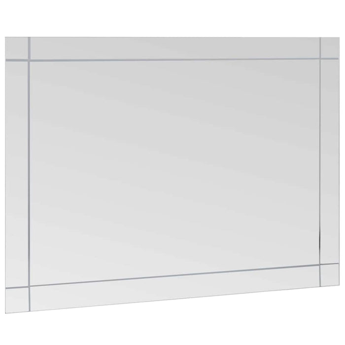 Specchio da Parete-Specchio a Muro-Specchio Decorativo 60x50 cm in Vetro