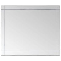 Specchio da Parete 80x60 cm in Vetro cod mxl 55506