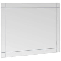 Specchio da Parete-Specchio a Muro-Specchio Decorativo 80x60 cm in Vetro