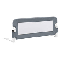 Sponde Letto di Sicurezza Bambini Grigio 102x42cm Poliesterecod mxl 127021