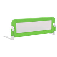Sponde Letto di Sicurezza Bambini Verde 120x42cm Poliestere 10168