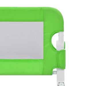 Sponde Letto di Sicurezza Bambini Verde 120x42cm Poliestere 10168
