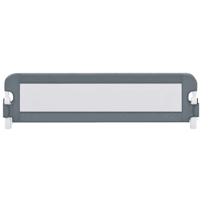 Sponde Letto di Sicurezza Bambini Grigio 120x42cm Poliesterecod mxl 78986