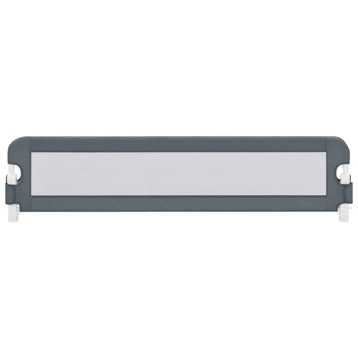 Sponde Letto di Sicurezza Bambini Grigio 180x42cm Poliesterecod mxl 97005