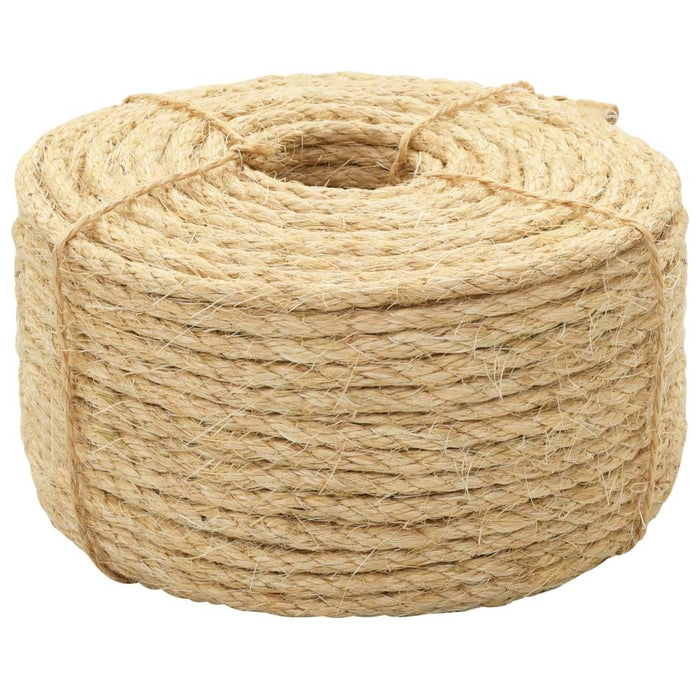 Corda in sisal spago da giardinaggio cordone corda ritorta corda di canapa ideale per agricoltura pesca spedizione 100% sisal 8 mm 02_0003309