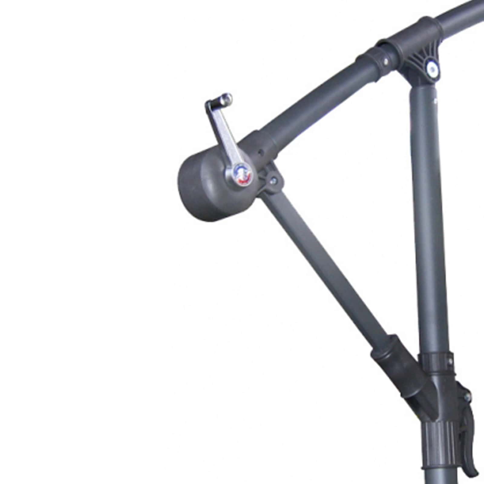 Ombrellone da sole appeso Bianco 40078