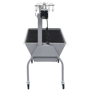 Barbecue XL a carbone con griglia e girarrosto elettrico cod mxl 11634