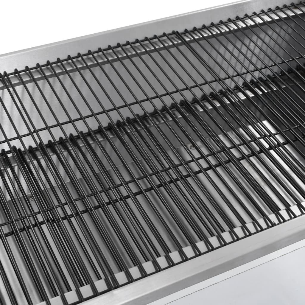 Barbecue XL a carbone con griglia e girarrosto elettrico 40236
