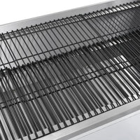 Barbecue XL a carbone con griglia e girarrosto elettrico 40236