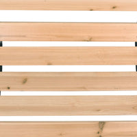 Panchina da Giardino 122 cm in Legno