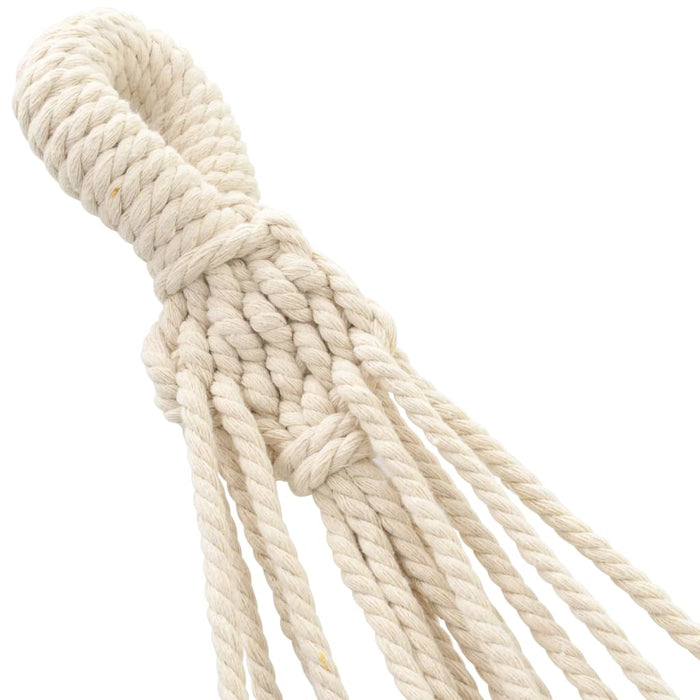 Amaca Pieghevole per 2 Persone Marrone 360 x 150 cm 40358