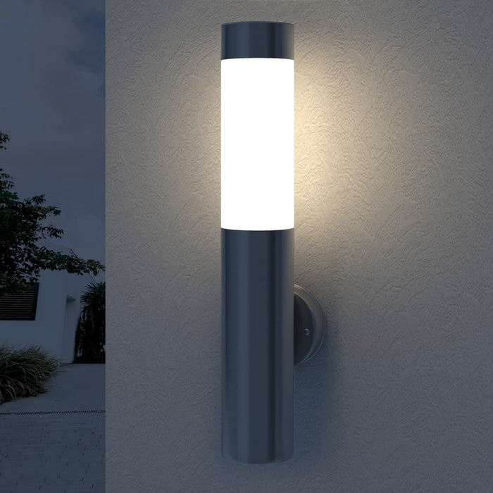 Lampada da Parete RVS per Interni ed Esterni Impermeabile 40370