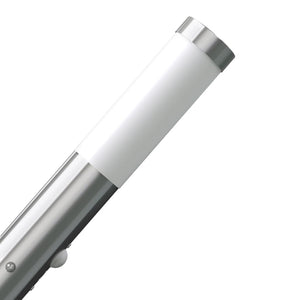 Lampioncino moderno in acciaio inox, sensore di movimento cod mxl 68547