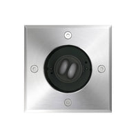 Faretti a Incasso per Esterno Set 3 pz Quadrati cod mxl 69959