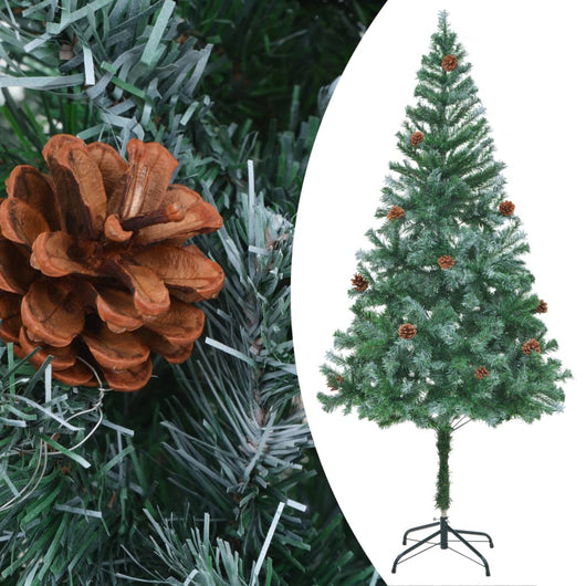 Albero di Natale Artificiale con Pigne 180 cm 60178