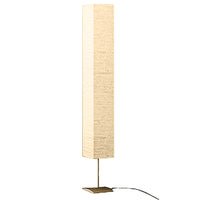 Lampada a Piantana con Supporto in Acciaio 170 cm Beige 60262