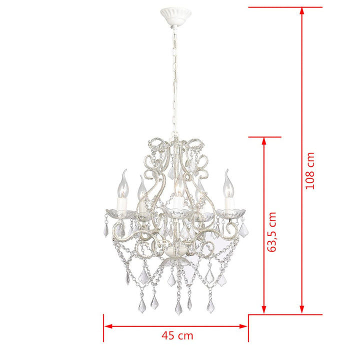 Candelabro con 2800 Cristalli E14 cod mxl 42820