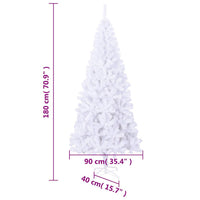 Albero di Natale Artificiale con Supporto 180 cm 620 Rami
