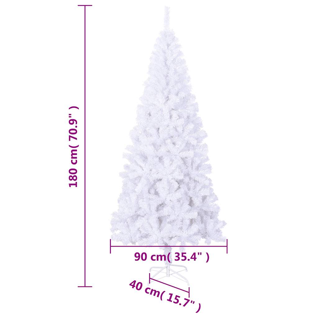 Albero di Natale Artificiale-Albero Natalizio con Supporto 180 cm 620 Rami
