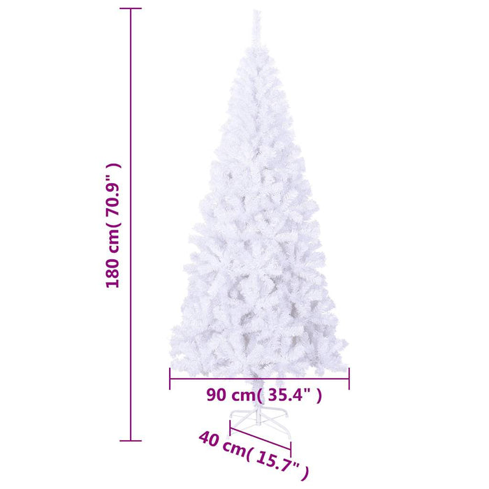 Albero di Natale Artificiale-Albero Natalizio con Supporto 180 cm 620 Rami