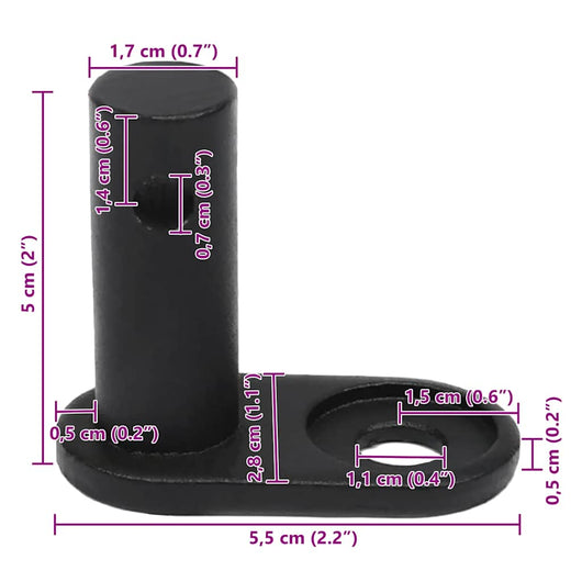 Gancio per rimorchio bicicletta 90016
