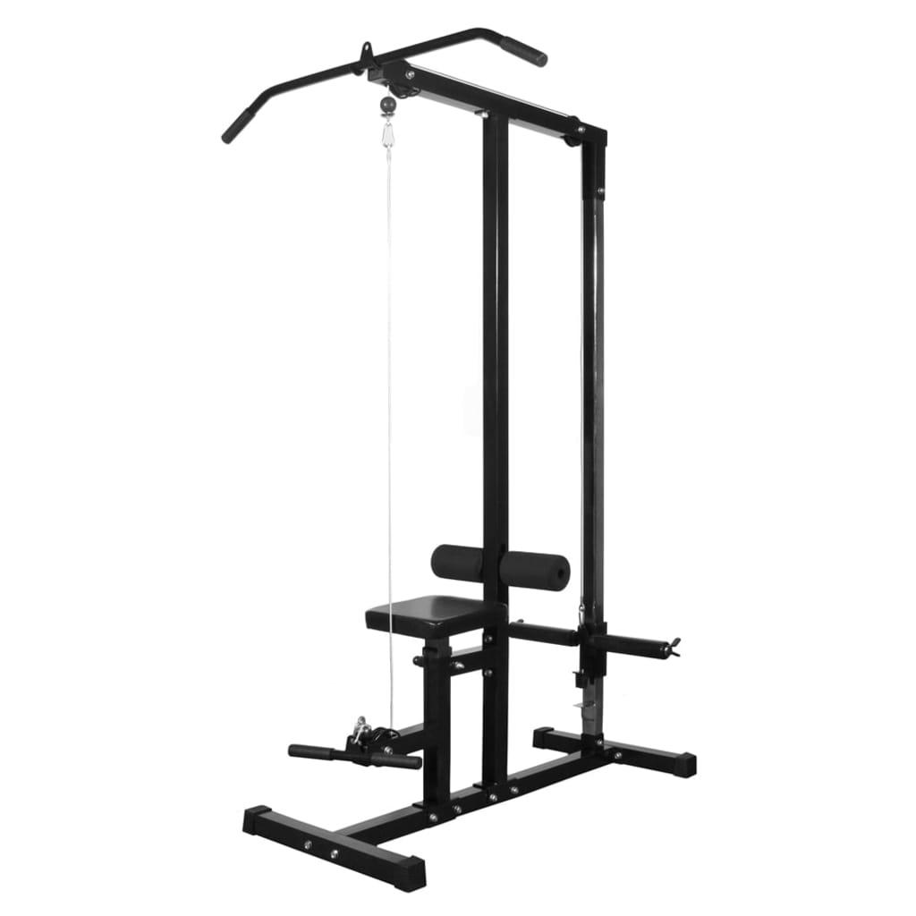 Macchina versatile per esercizi combinati di bodybuilding senza pesi nero 02_0000050