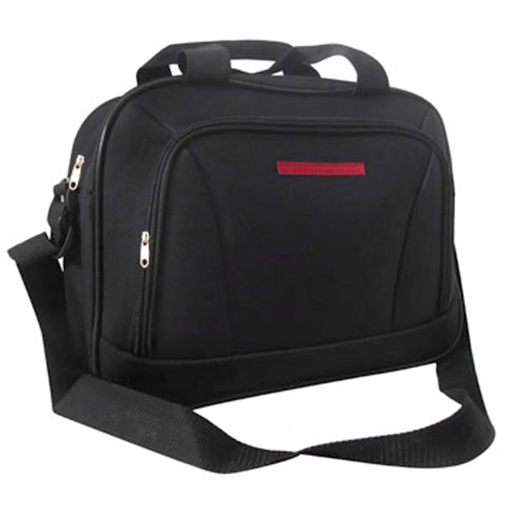 Set da Viaggio Trolley e Borse 5 pz Nero 90154