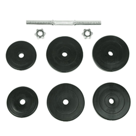 Set Manubri con Dischi 9 pz 15 kg cod mxl 73378