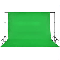 Fondale in Cotone Verde senza Supporto 500x300 cm per Croma Key 190005