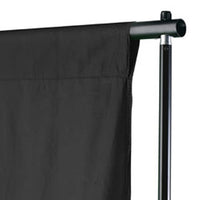 Fondale in Cotone Nero senza Supporto 600x300 cm per Croma Key 190009