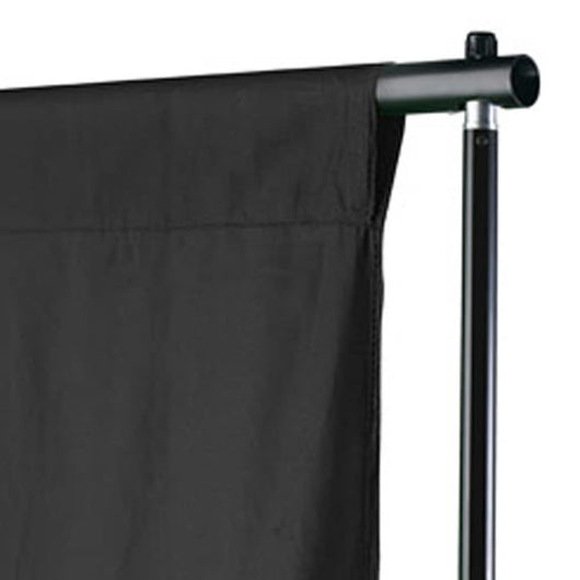 Fondale in Cotone Nero senza Supporto 600x300 cm per Croma Key 190009