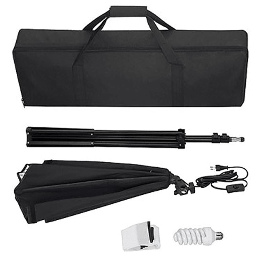 Lampada professionale da studio fotografico con diffusore softbo x 60 x 40 cm 02_0001520