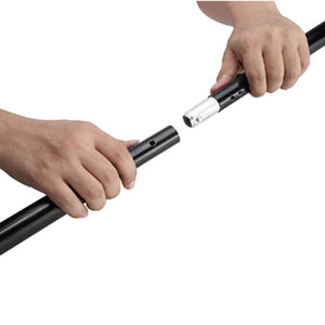 Sistema Portafondale Foto con Fondale 600x300 cm Nero 160061